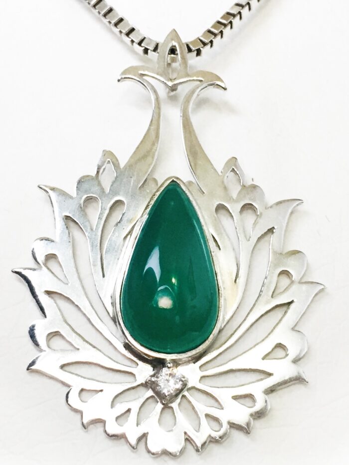 گردنبند سنتی نقره