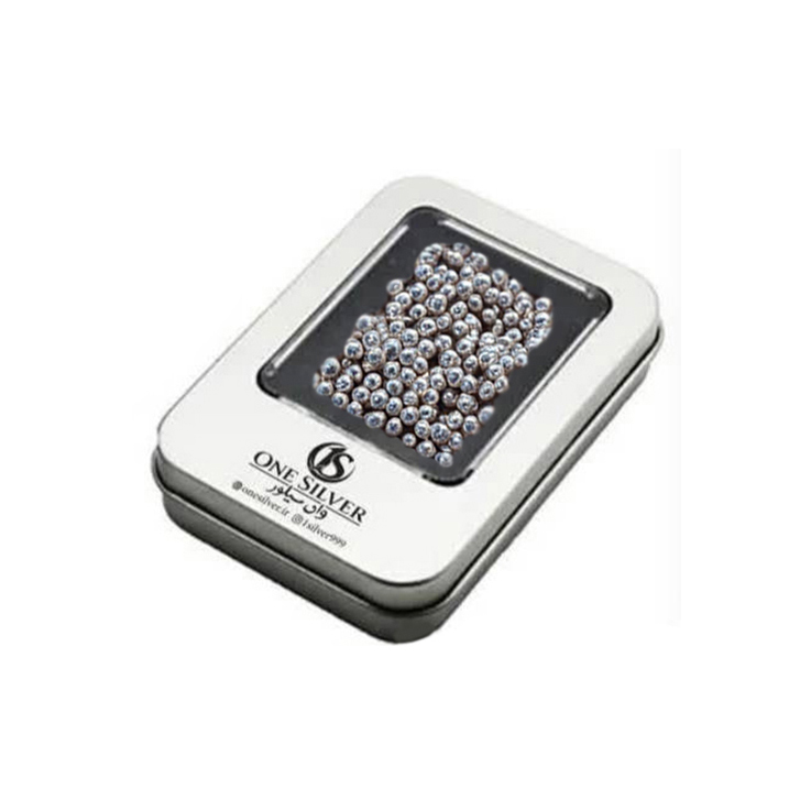 ساچمه نقره یک گرمی عیار 999.9 وان سیلور